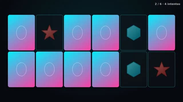 Memotest en una pantalla